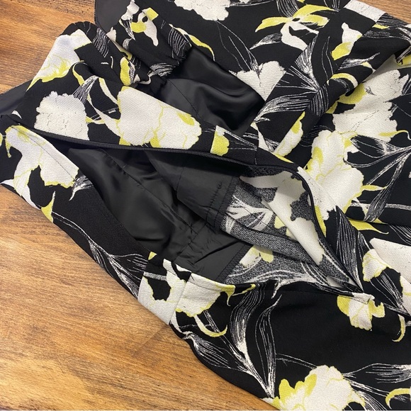 Miss Selfridge Black, Yellow, & White Floral Jumpsuit - Picture 6 of 8